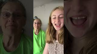 My grandmas reaction to this song 😂😂 [upl. by Marlin]