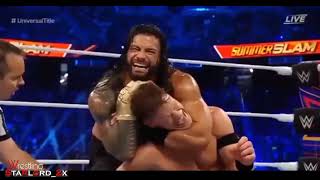 Roman Reigns vs John Cena universal champion full match [upl. by Nirraj]