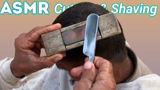 ASMR Fast Hair Cutting amp Shaving With Barber Old SHAMS ASMR [upl. by Livy410]