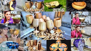 Mastering the Lathe Top Woodturning Creations of 2023  Artisan Craftsmanship Revealed [upl. by Lennon]