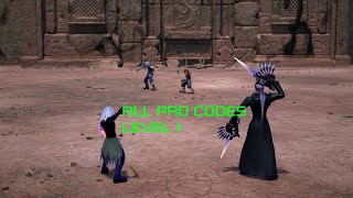 Kingdom Hearts III  Xigbar and Dark Riku No DamageAll Pro CodesRestrictions LV1 Critical Mode [upl. by Scrivings]