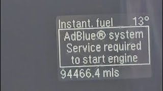 Transit Custom 2018 how to connect to FDRS Adblue System Service Required to start engine [upl. by Jacob]