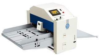 Automatic Creasing and Perforating Machine GPM 450 Speed [upl. by Ariaj]