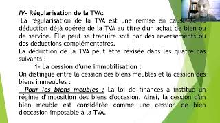 Fiscalité  Calcul de la TVA due  Déclaration et Régularisation de la TVA [upl. by Reace586]