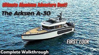 Exclusive Unveiling the Arksen A30 Exploration Boat [upl. by Shank]