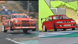 FR Legends  Daigo Saitos Ebisu Jump Drift [upl. by Sokcin]