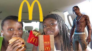 McDonalds New Travis Scott Burger Taste Test Is it worth it [upl. by Hurlow430]