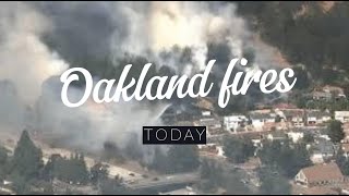 Oakland fires today [upl. by Clausen]