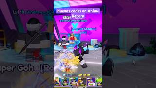 Nuevos Codes en Anime Reborn newcode roblox animereborn [upl. by Eiramadnil]