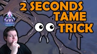 How to Tame a Karkinos in 2 minutes WITHOUT a Trap Tips and tricks  I HATE Aberration [upl. by Leinad]