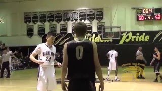 20150206 WHS Boys Basketball vs Cypress Bay District Game [upl. by Mulvihill]