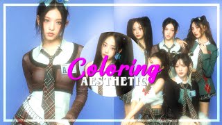 coloring aesthetic prequel editing tutorial [upl. by Eceinal]