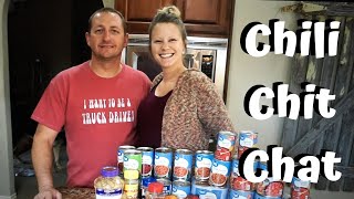 COOK WITH ME  COUPLES QampA  NEBRASKA BLUE RIBBON CHILI [upl. by Earahc666]