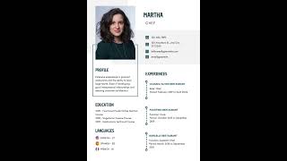 White Chef Simple Curriculum Vitae [upl. by Cesare]