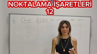 🚨NOKTALAMA İŞARETLERİ 12KESME İŞARETİ ⚠️⚠️ TYTTÜRKÇE YKSTÜRKÇE KPSSTÜRKÇE LGSTÜRKÇE [upl. by Ewell401]