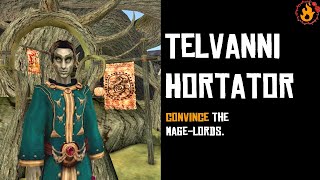 Telvanni Hortator  Main Quest Walkthrough TES III Morrowind [upl. by Aehsal]