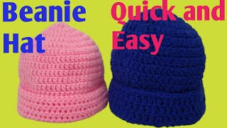 HAT 🤠CROCHET HATBeanie HatHow Crochet HatWoolen Hat MakingBeanie 28 October 2024 [upl. by Mintz500]