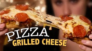 DIY Pizza Grilled Cheese [upl. by Nnairrehs]