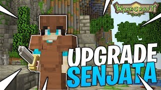 SAATNYA UPGRADE SENJATA  😱  Minecraft WynnCraft 02 [upl. by Enihpets]