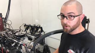 CHP 408w Stroker Ford AFR 205cnc Cylinder Head  CamIntake Dyno Testing [upl. by Pressey]