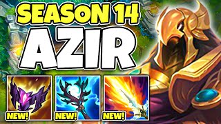 NEW ITEMS MAKE AZIR BROKEN IN SEASON 14 [upl. by Raimes]