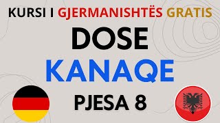 Mëso Gjermanisht pa Mësues  Gjermanisht  Shqip A1 A2 B1 Pjesa 8 [upl. by Rbma]