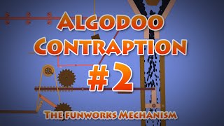 Algodoo contraption 2  The Funworks Mechanism [upl. by Gilchrist]