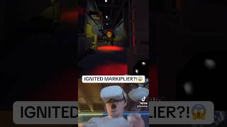 IGNITED MARKIPLIER GOT ME youtubeshorts vr horrorgaming markiplier [upl. by Mitch398]