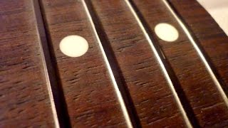 Luthiers Tips amp Tricks 11  The dos and donts of fret leveling [upl. by Aneala417]