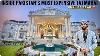 PKR 125 ARAB Most Expensive TAJ MAHAL PALACE For Sale in Islamabad Pakistan Luxury Listing [upl. by Enihpad]