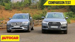 New Audi Q7 SUV 2020  is it better than a BMW X5 [upl. by Atikahs]