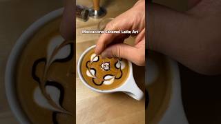 Moccaccino Caramel Latte Art quotBarista Tricksquot [upl. by Quinn982]