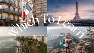 Spanish Vs French  Which To Learn [upl. by Noivert]