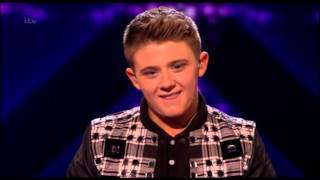 X Factor UK 2013  Live Show 4 Sat 2nd Nov  Nicholas McDonald [upl. by Elinet]