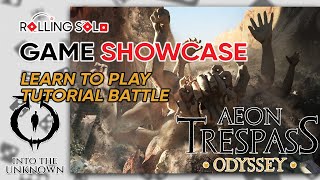 Aeon Trespass Odyssey  Learn To Play  Tutorial Battle [upl. by Emarie]