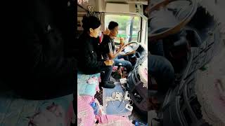 Truck driver girl 😲💪 shortsyoutube truckdriver truck driver shortsfeed shortsvideo shortsfeed [upl. by Innor]