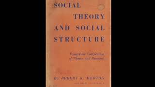 «Социальная теория и социальная структура» Роберта К Мертона краткий анализ [upl. by Adieren731]