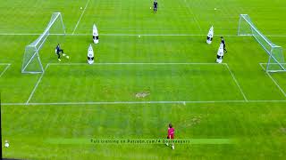 Goalkeeper Training ● Crosses © 4GK [upl. by Ydolem]