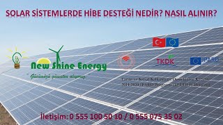 Güneş Enerjisi Hibe Desteği Nasıl Alınır Güneş enerjili sulama sistemleri hibe desteği nedir [upl. by Mandel]