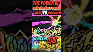 Ash Pikachu Vs Volkner Electware pokemon youtubeshorts shorts anime [upl. by Gnurt]