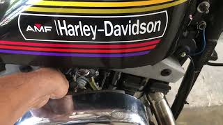 Harley davidson sportster ironhead sound [upl. by Ameyn]