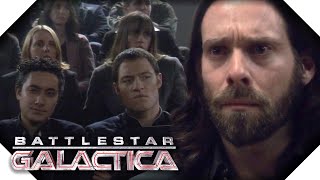 Battlestar Galactica  The People Vs Gaius Baltar The Trial [upl. by Nylaehs]