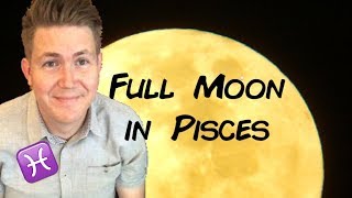 Full Moon in Pisces 26 August 2018  Gregory Scott Astrology [upl. by Eliathas]