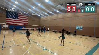 Wrightson Ridge School A Team vs Anza School A Team Semi Finals Volleyball 2024 [upl. by Torruella]