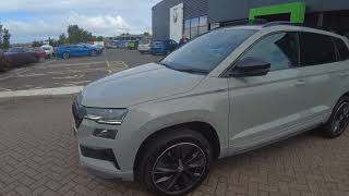 2022 22 SKODA Karoq 15 TSI 150ps SportLine DSG [upl. by Ayirp]