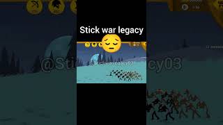 Stick war legacy game stickwar3 stickwarlegacy gameplay shorts 4k trending trend stickman [upl. by Leal678]