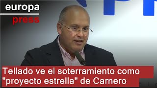 Tellado ve el soterramiento como quotproyecto estrellaquot de Carnero para Valladolid [upl. by Ana]