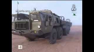 Algerian army BM 30 Smerch Armée Algérienne Bm30 Smerch [upl. by Ecnatsnoc]