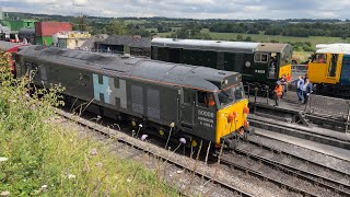 Class 50  438 4TC  50008 ‘Thunderer’  428  Hanson amp Hall  Mid Hants Railway  Ropley  120724 [upl. by Orelee]