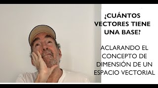 Todas las bases tienen la misma cantidad de vectores Sección Nº 8 de Halmos [upl. by Spieler]